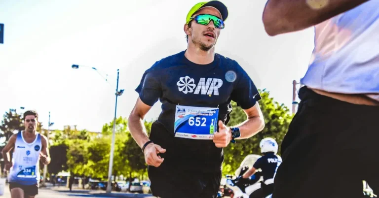 Marathons in Washington Man Running
